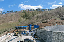 隆中重工整套環保洗砂、污水出來設備遼寧現場